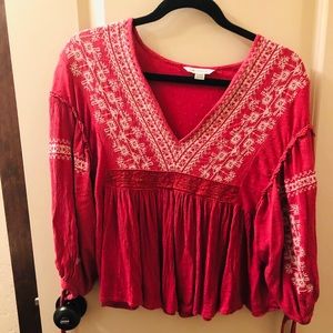 American Eagle Boho midi Top